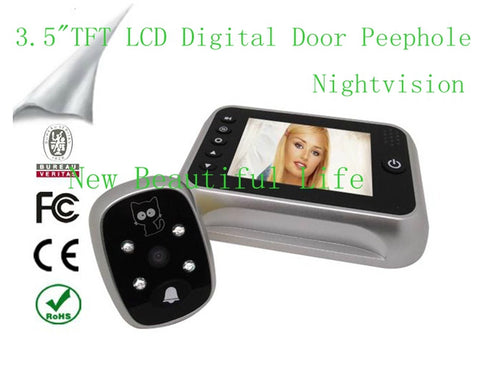 3.5" TFT LCD Color Screen Door Bell