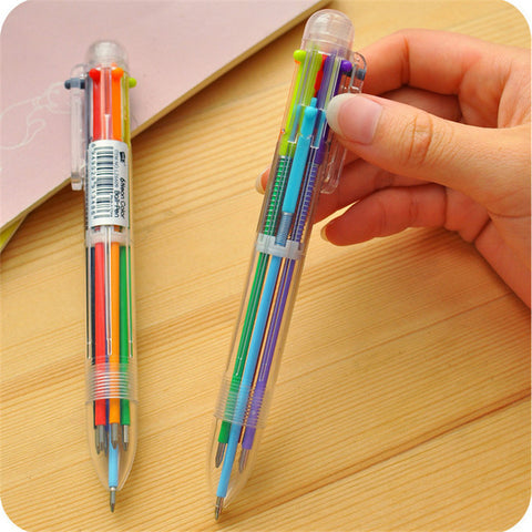 New Arrival 1pcs Novelty Multicolor Ballpoint Pen