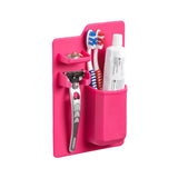 Silicone Bathroom Shelves Organizer Toothbrush