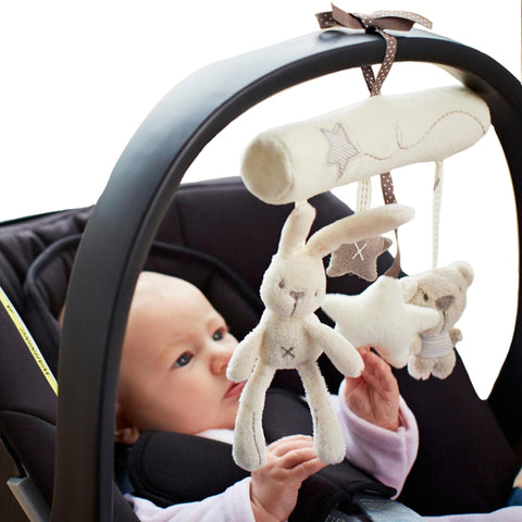 Rabbit baby hanging bed safety