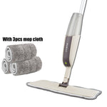 Spray Floor Mop with Reusable Microfiber Pads