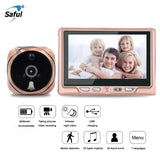 Digital Peephole Video Camera Door Bell