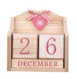 1PC Decorative Wooden Calendar