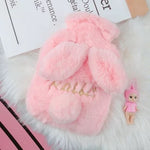 Rabbit Hot Water Bottle Bag